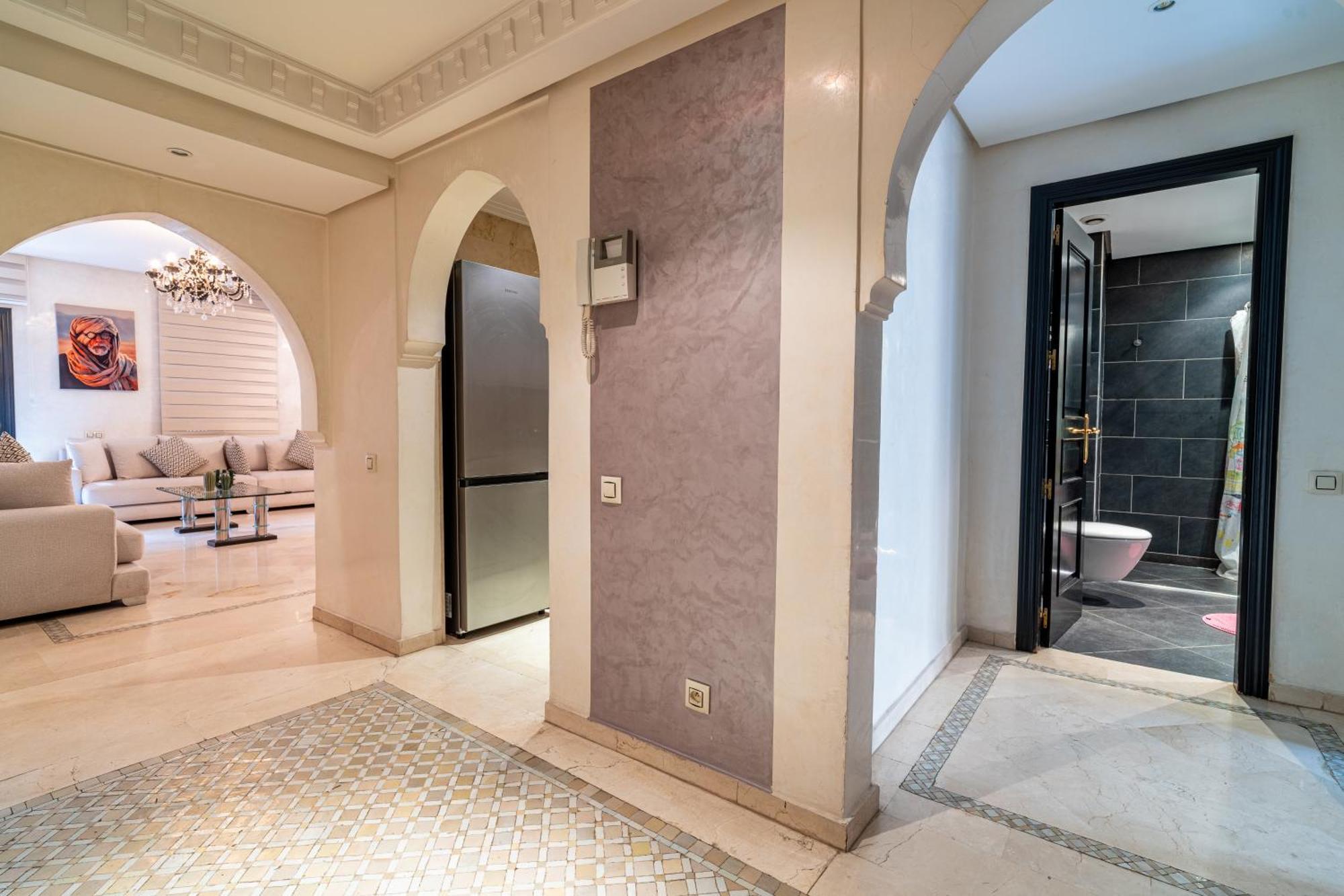 Appartement Haut Standing Gueliz Plaza Marrakesh Ngoại thất bức ảnh